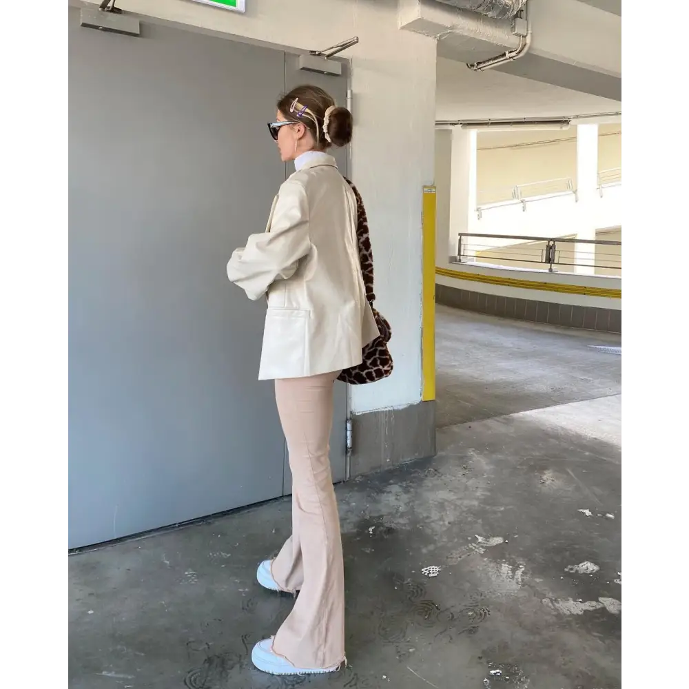 Autumn And Winter New Korean Style High Waist Women's Flared Pants - Beyond Trends Hub 