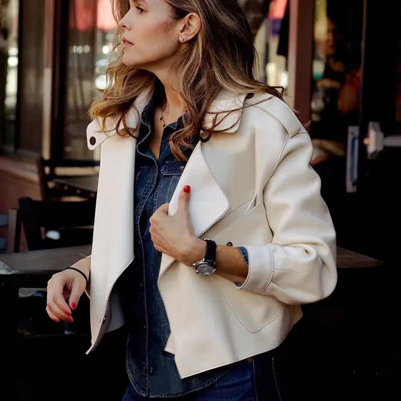 Autumn And Winter New Products Women's Leather Jackets Beyond Trends Hub