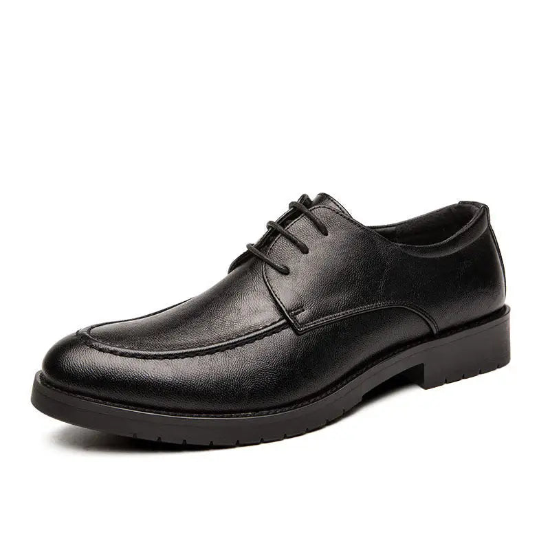 Autumn youth black leather shoes Beyond Trends Hub