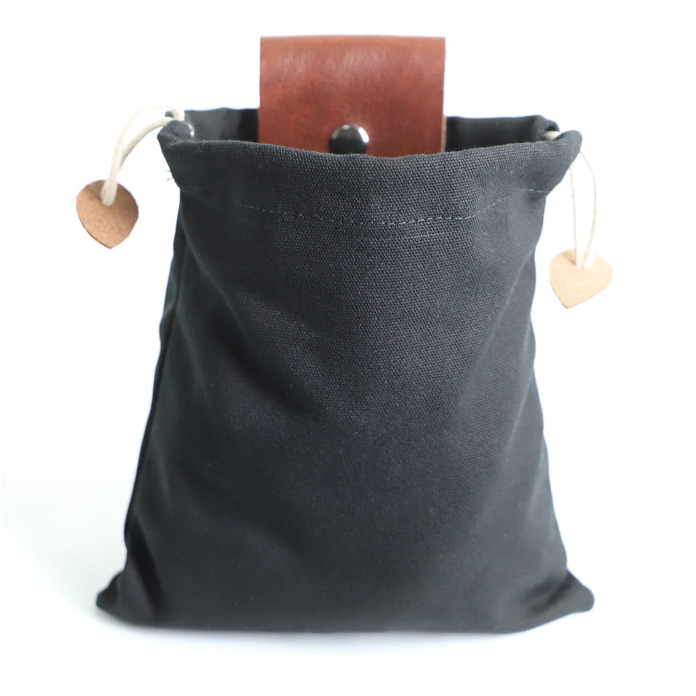 Leather Foraging Bag