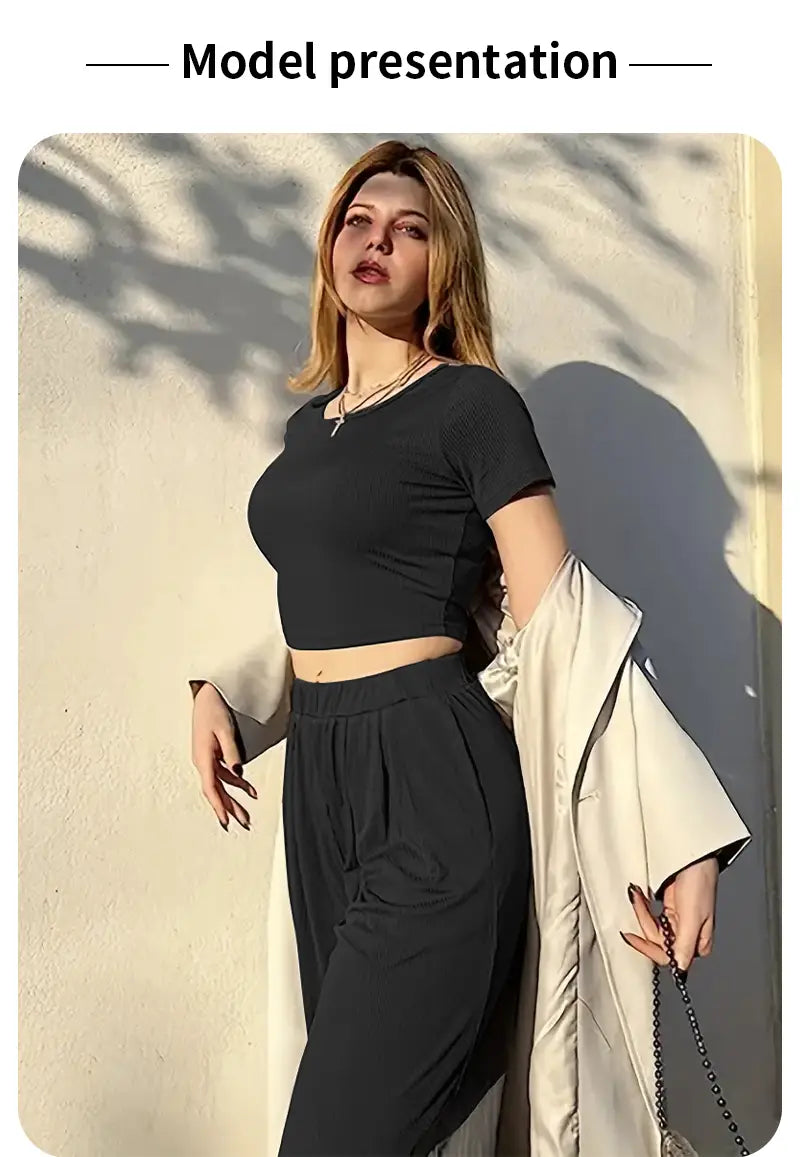 Women’s Fashion Simple Solid Color Suit
