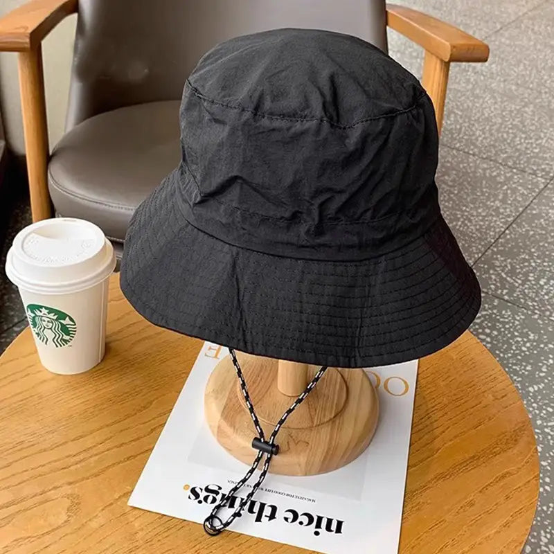 Foldable Fisherman Hat Summer Quick-drying Waterproof Outdoor Cycling Fishing Sunhat Women Men
