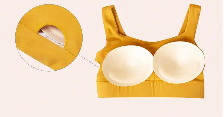 Sports underwear ladies running yoga vest