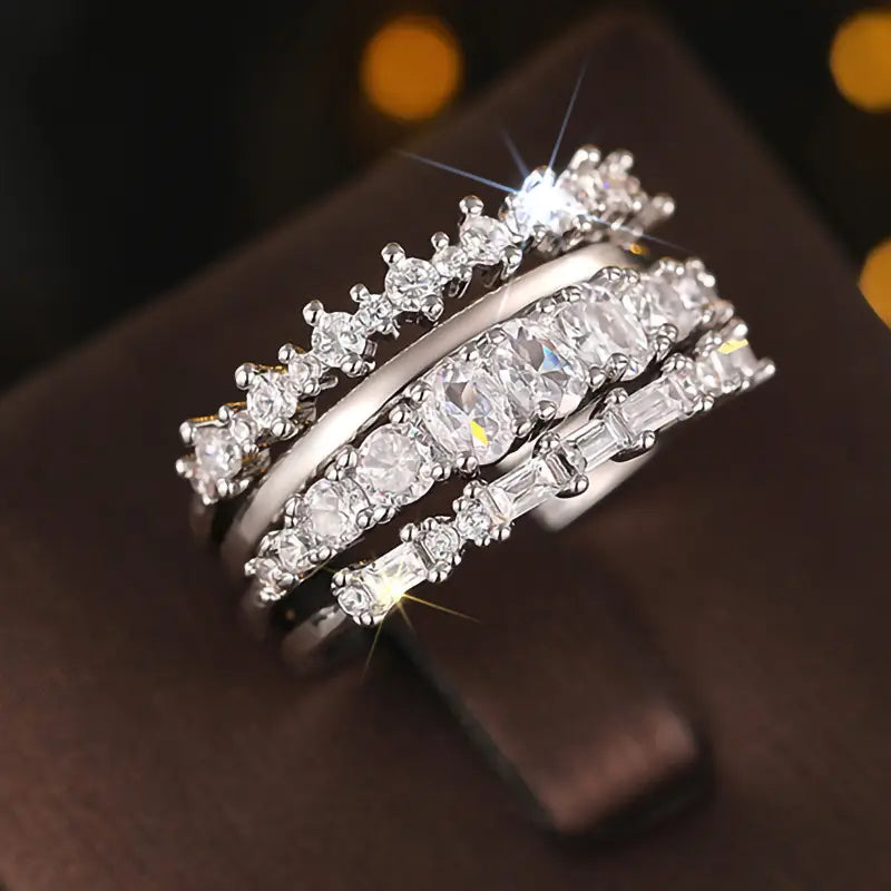 High-grade Geometric Ring For Women