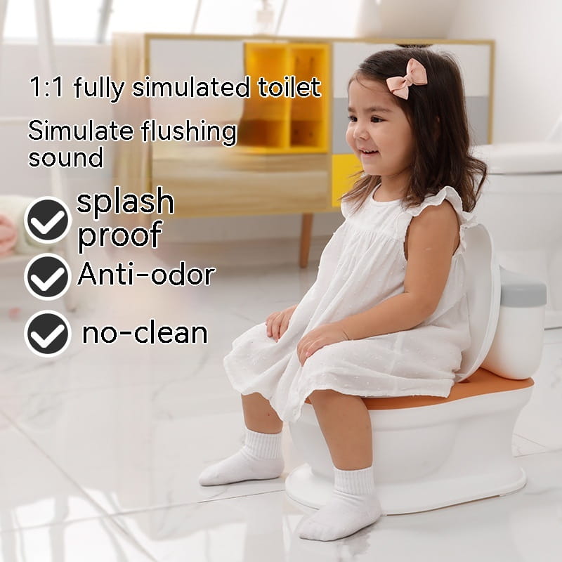 Portable Children’s Simulation Toilet Bucket