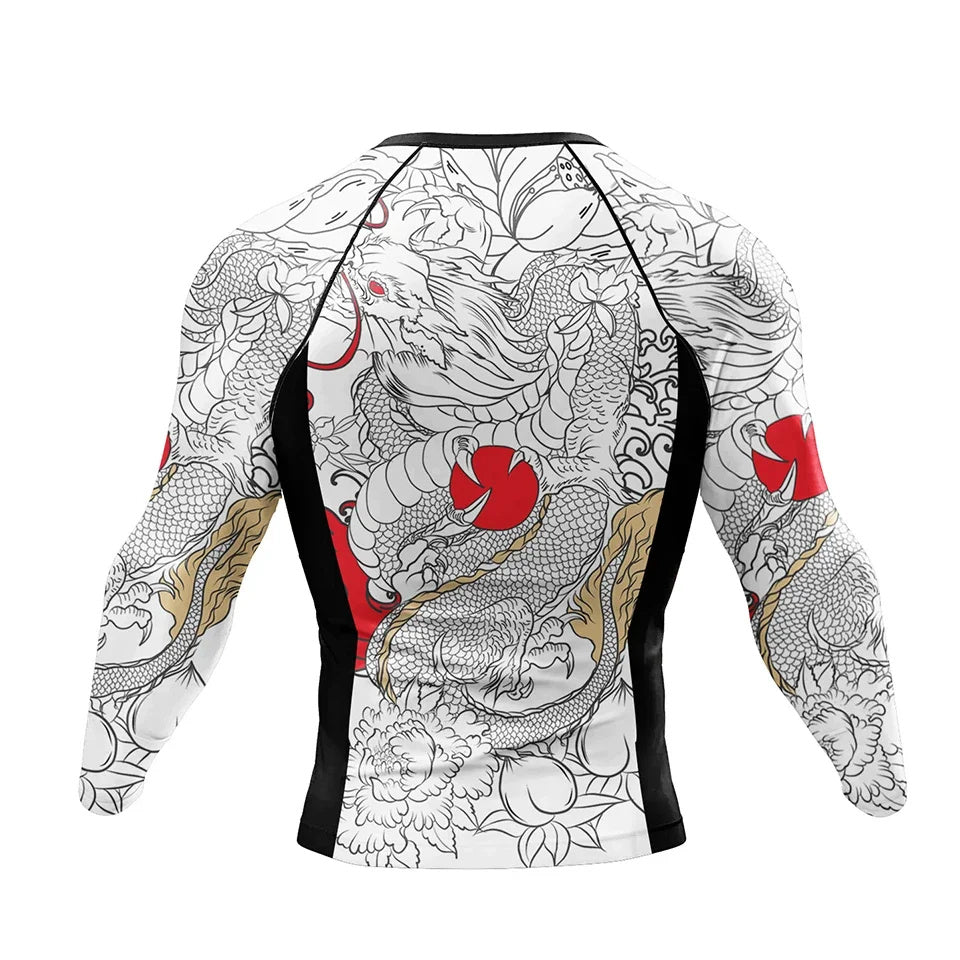 Personalized 3D Printing Quick-drying Stretch Outdoor Workout Clothes Four-piece Set