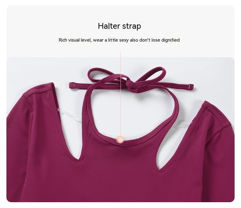 Elastic Waist-tightening U-shaped Beauty Back Yoga Clothes For Women