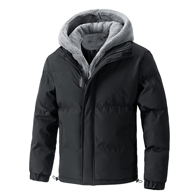 Two Pieces Loose Padded Coat Men