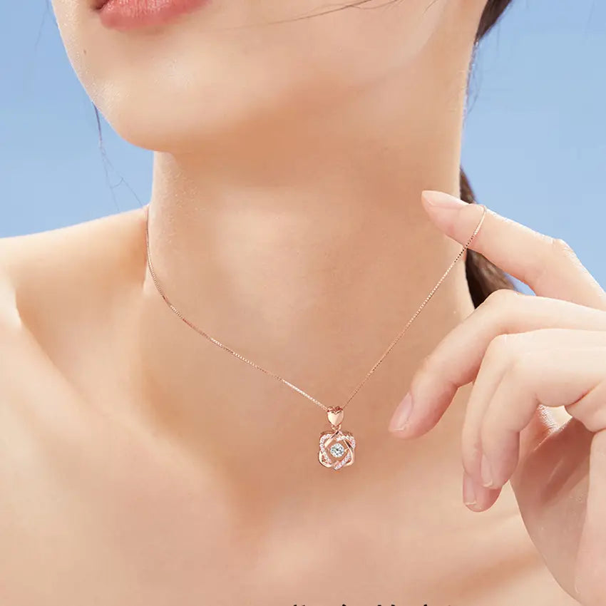 520 Valentine’s Day Gifts For Girlfriends Premium Necklace