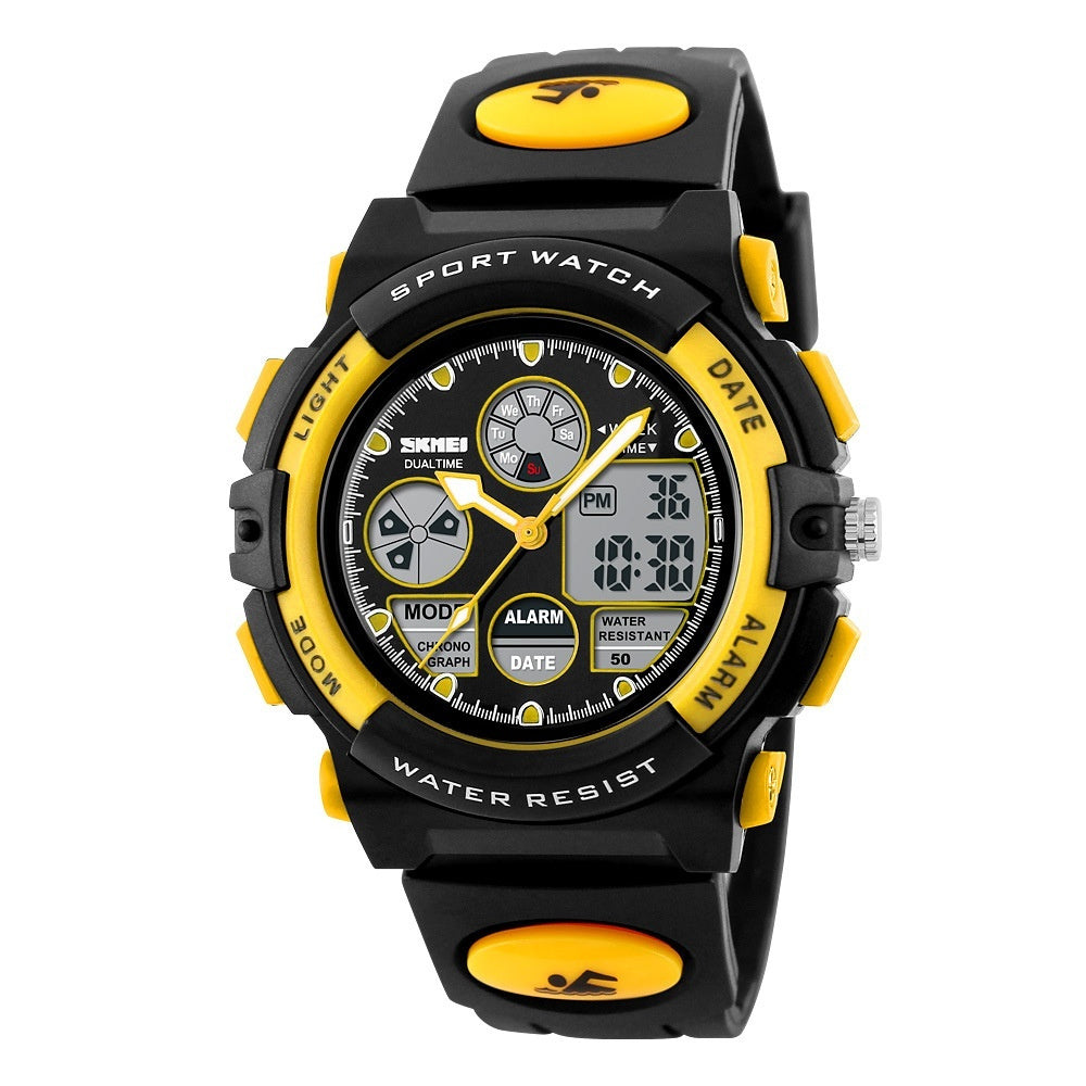 Outdoor Leisure Luminous Multi-functional Waterproof Electronic Watch