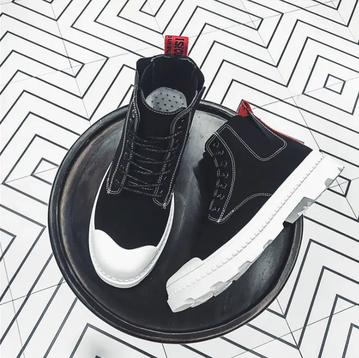 Fashion Ankle Boots Winter Autumn men’s Motorcycle Martin Boots men Boots Snow Boots Oxfords men Shoes