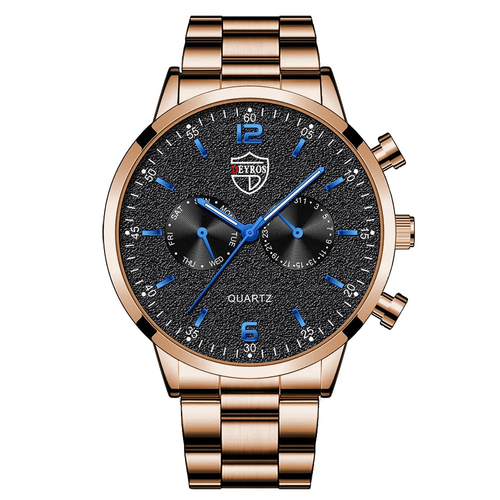 Men’s Calendar Luminous Quartz Watch