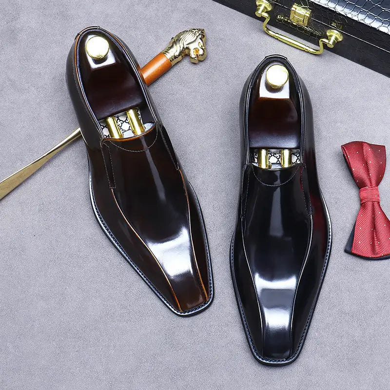 Business Formal Wear Shoes Cowhide Men’s Office Shoes