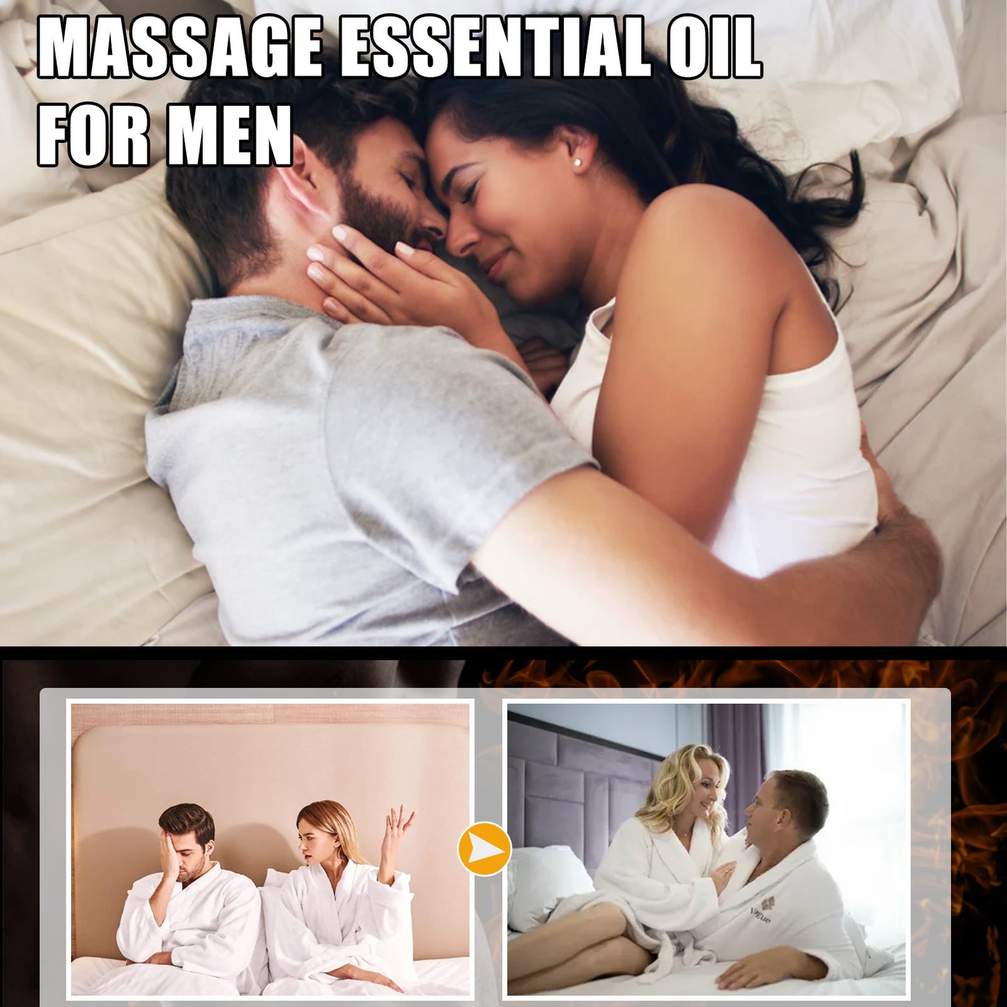 Men's Maintenance Massage Care Essential Oil