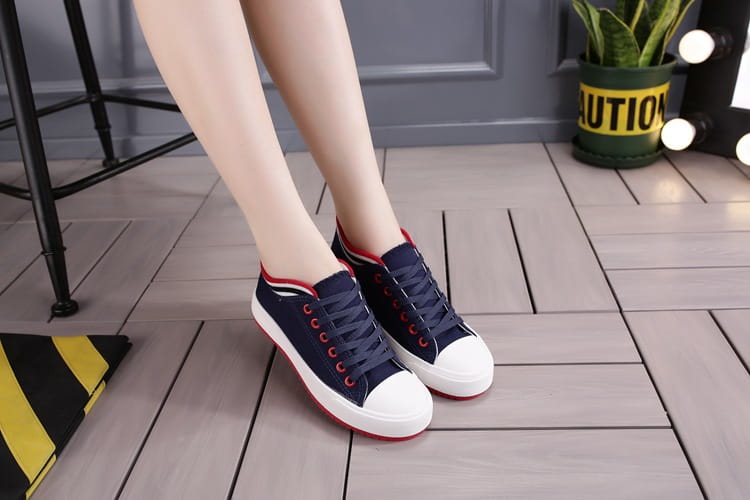 Casual canvas shoes