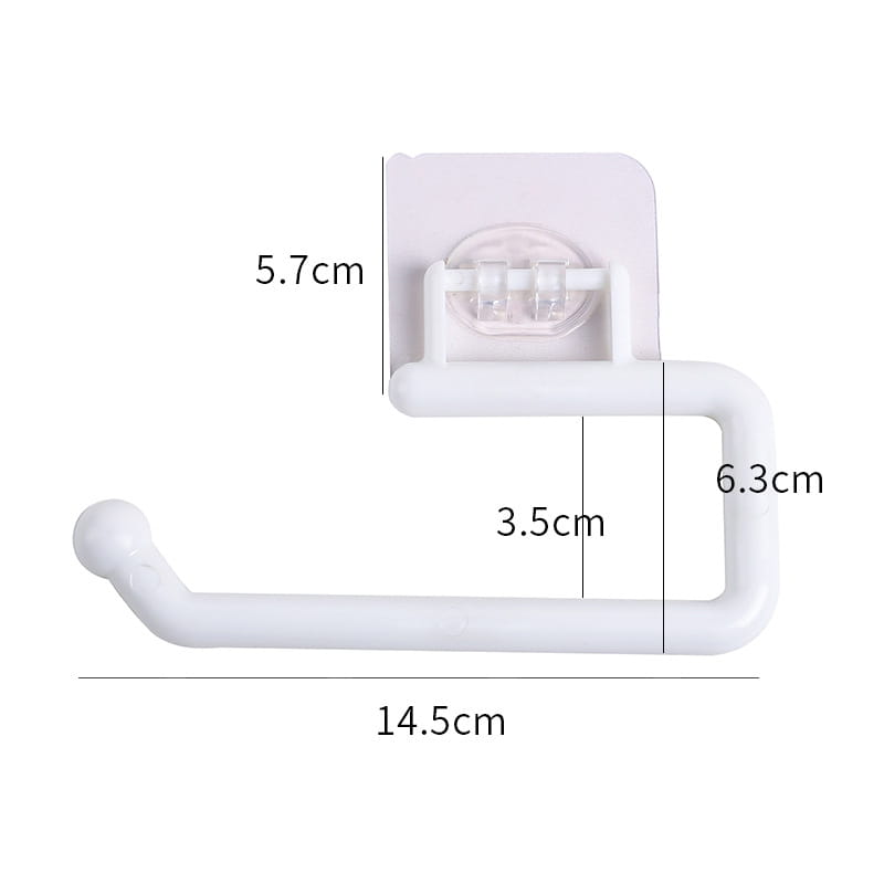 Wrought Iron Cabinet Partition Layer Storage Rack Roll Paper Holder Kitchen Paper Holder