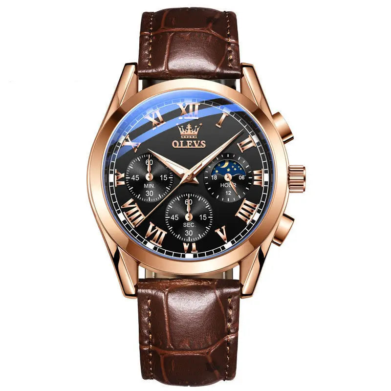 Luminous Chronograph Waterproof Quartz Men’s Watch
