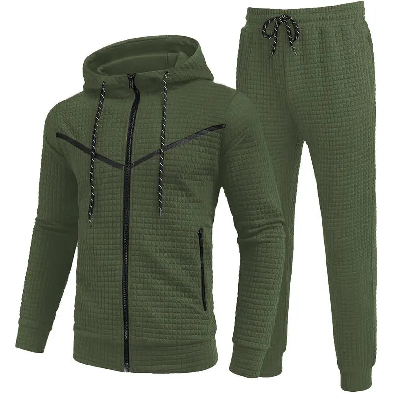 Men’s Fashion Fashion Zipper Hooded Suits
