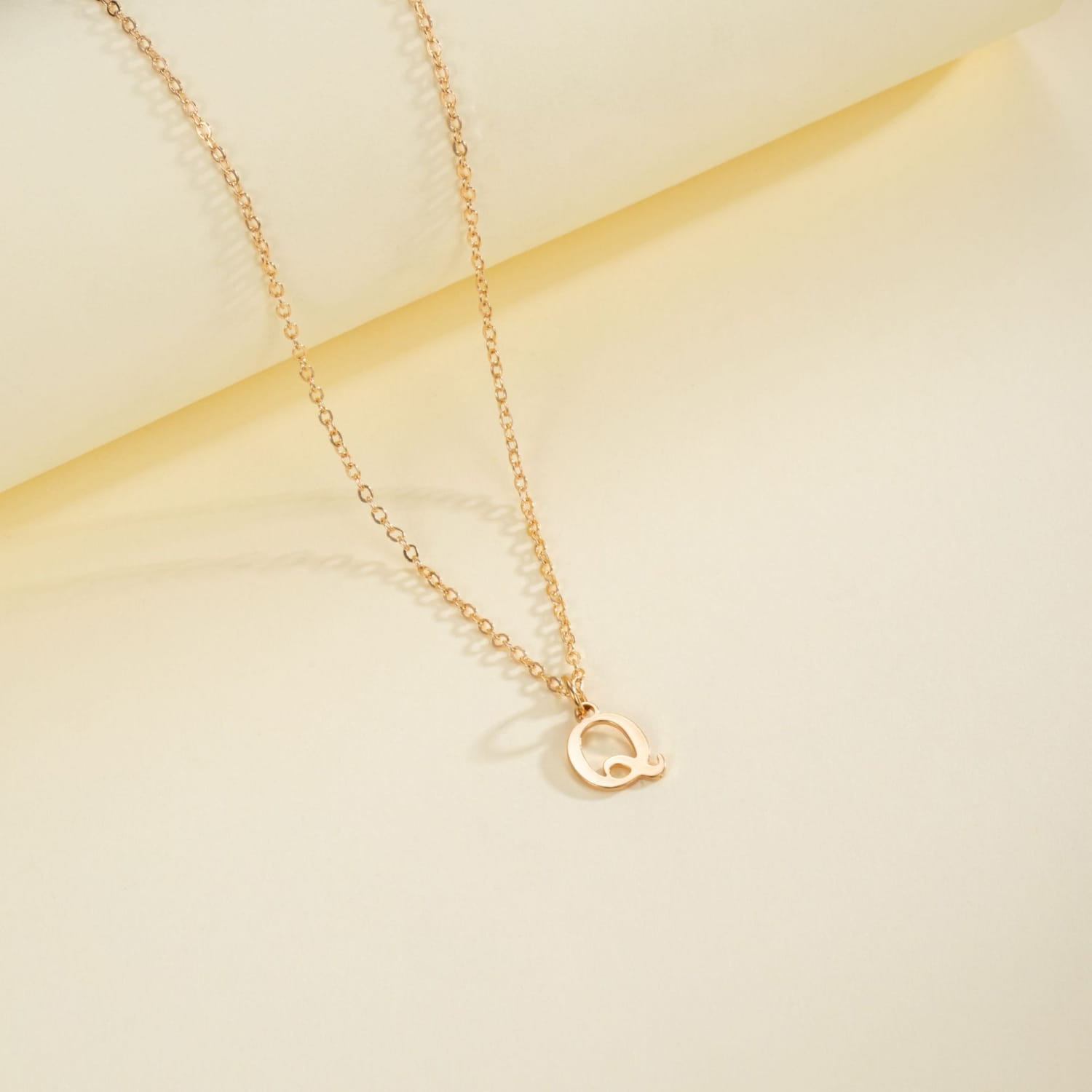 English Letter Necklace Female Personality