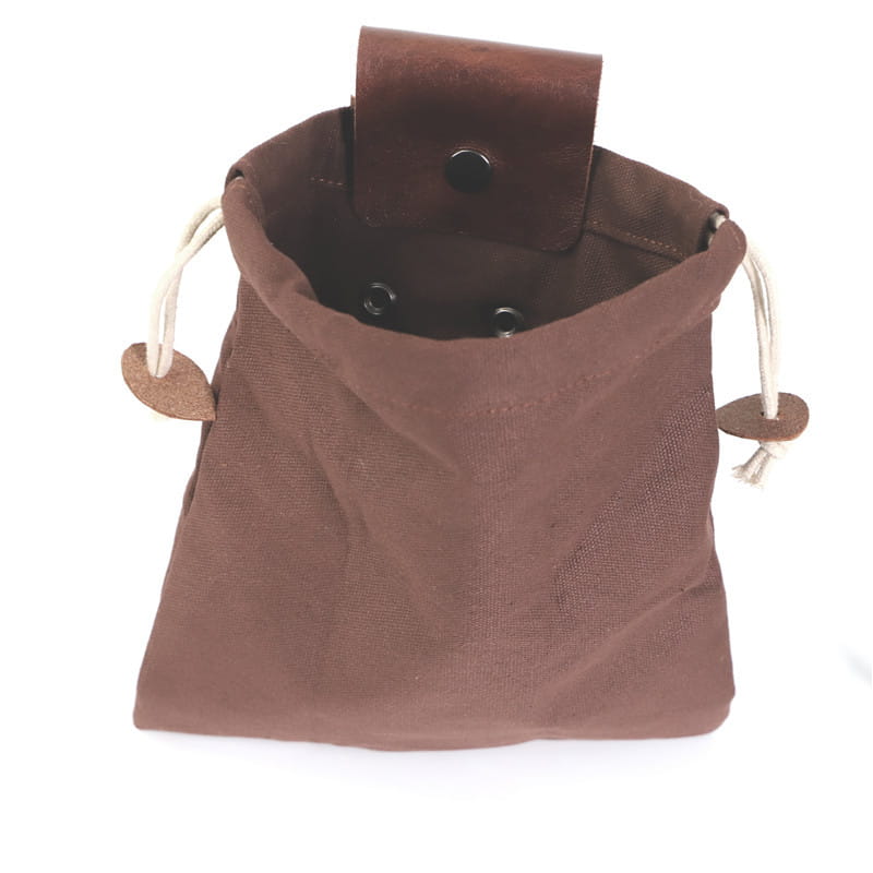 Leather Foraging Bag