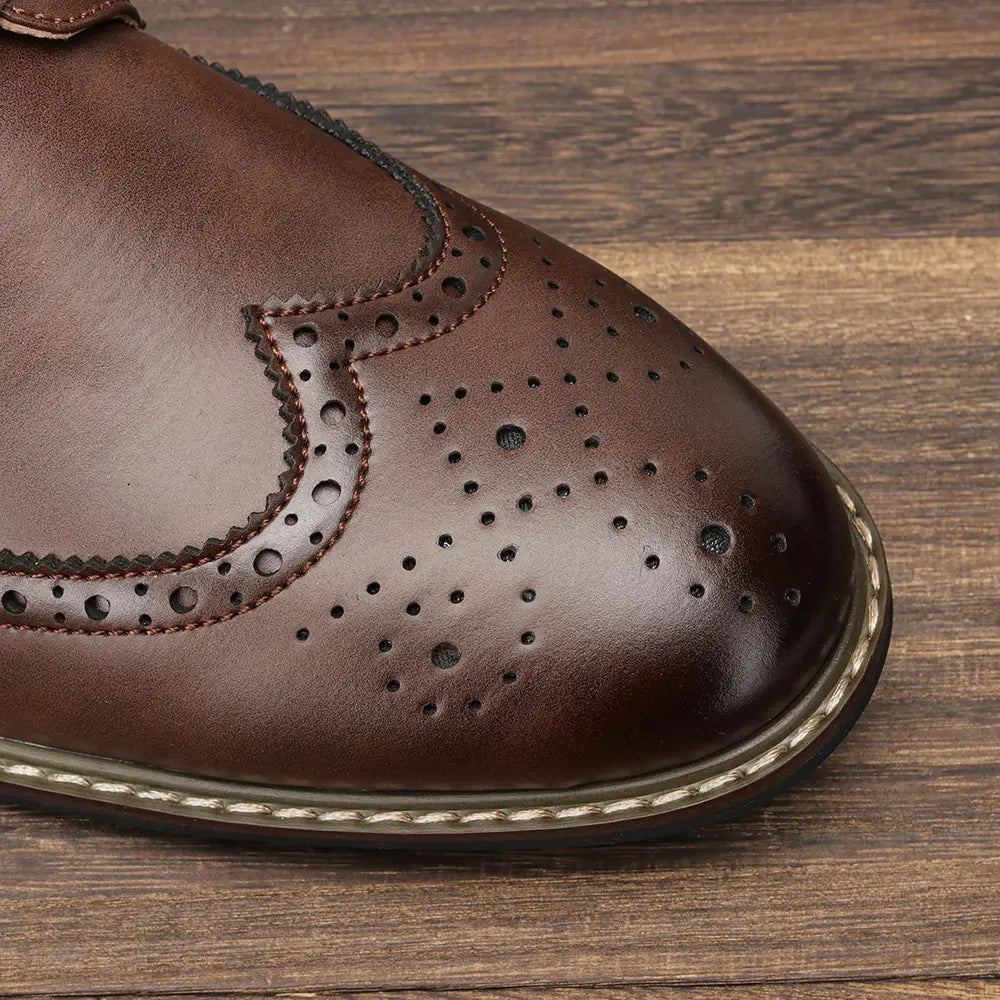 Classic Brogue Business Shoes Men
