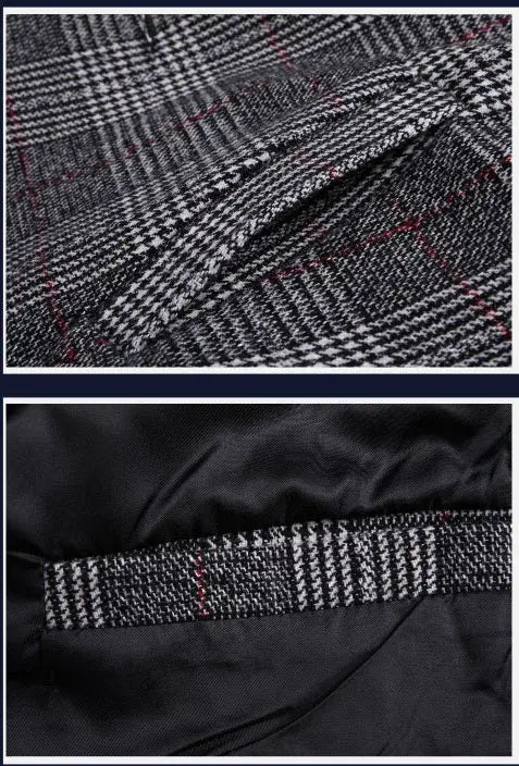 Men’s Mid-length Coat Youth Plus Size Jacket