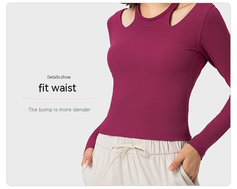 Elastic Waist-tightening U-shaped Beauty Back Yoga Clothes For Women
