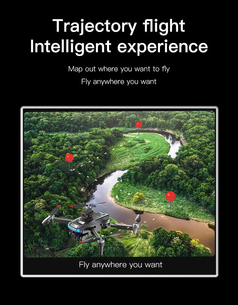 Automatic Return To Avoid Obstacles Drone Folding High-definition Aerial Photography Remote Control Quadcopter Drone
