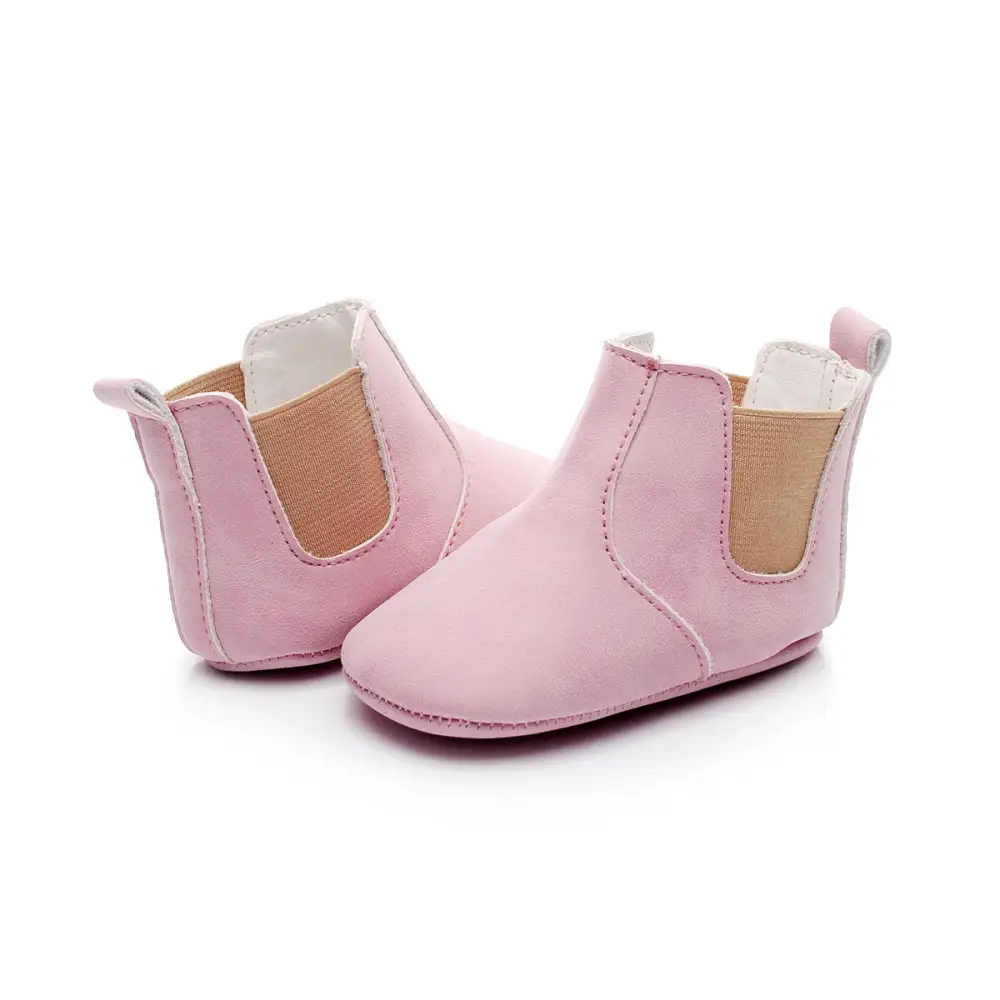 Baby Shoes Baby Xie Shoes Toddler Shoes Elastic PU Soft Shoes Children’s Shoes
