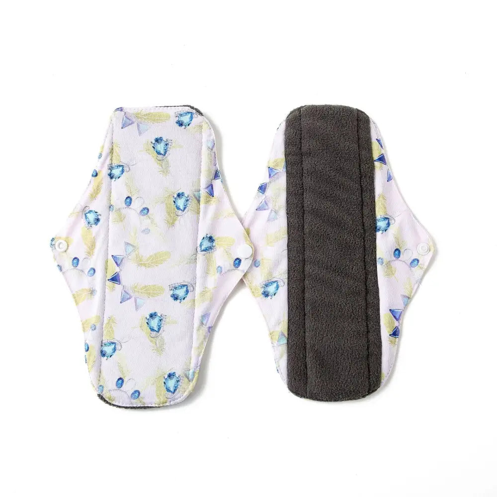 Bamboo Charcoal Sanitary Pads Menstrual Period Aunt Towel - D / S