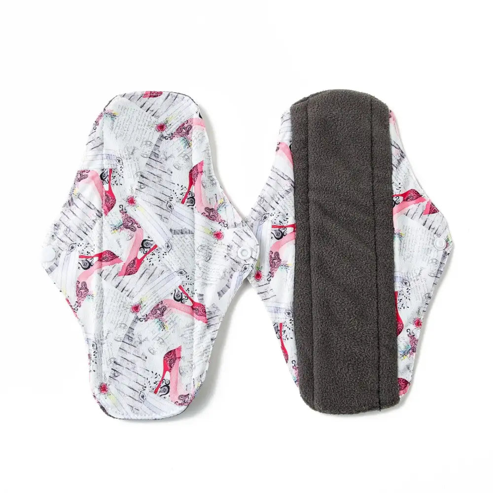 Bamboo Charcoal Sanitary Pads Menstrual Period Aunt Towel - J / S
