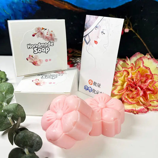 Bath Cleansing Sweet Cherry Blossom Fragrance Soap - Soap 45g