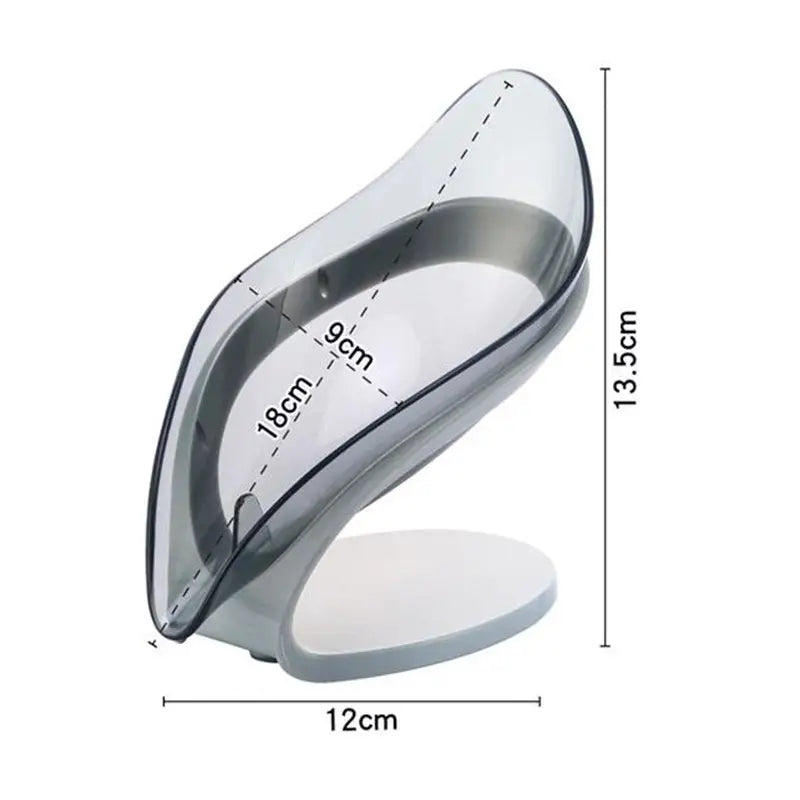 Bathroom Soap Holder Leaf Shape Soap Box Kitchen Dish Storage Box Non-slip Drain Soap Storage Case Container Bathroom Accessorie Beyond Trends Hub