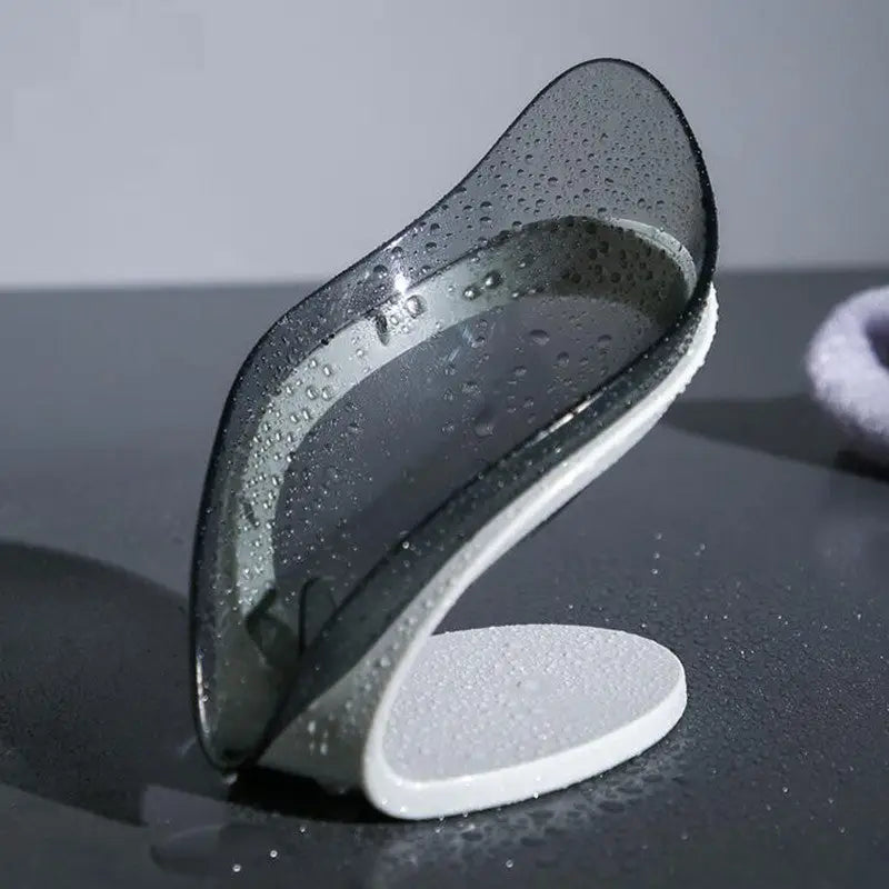 Bathroom Soap Holder Leaf Shape Soap Box Kitchen Dish Storage Box Non-slip Drain Soap Storage Case Container Bathroom Accessorie Beyond Trends Hub