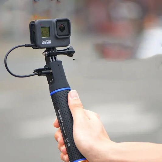 Battery Selfie Stick Sports Camera Mobile Phone Charging Treasure Handle - Beyond Trends Hub 