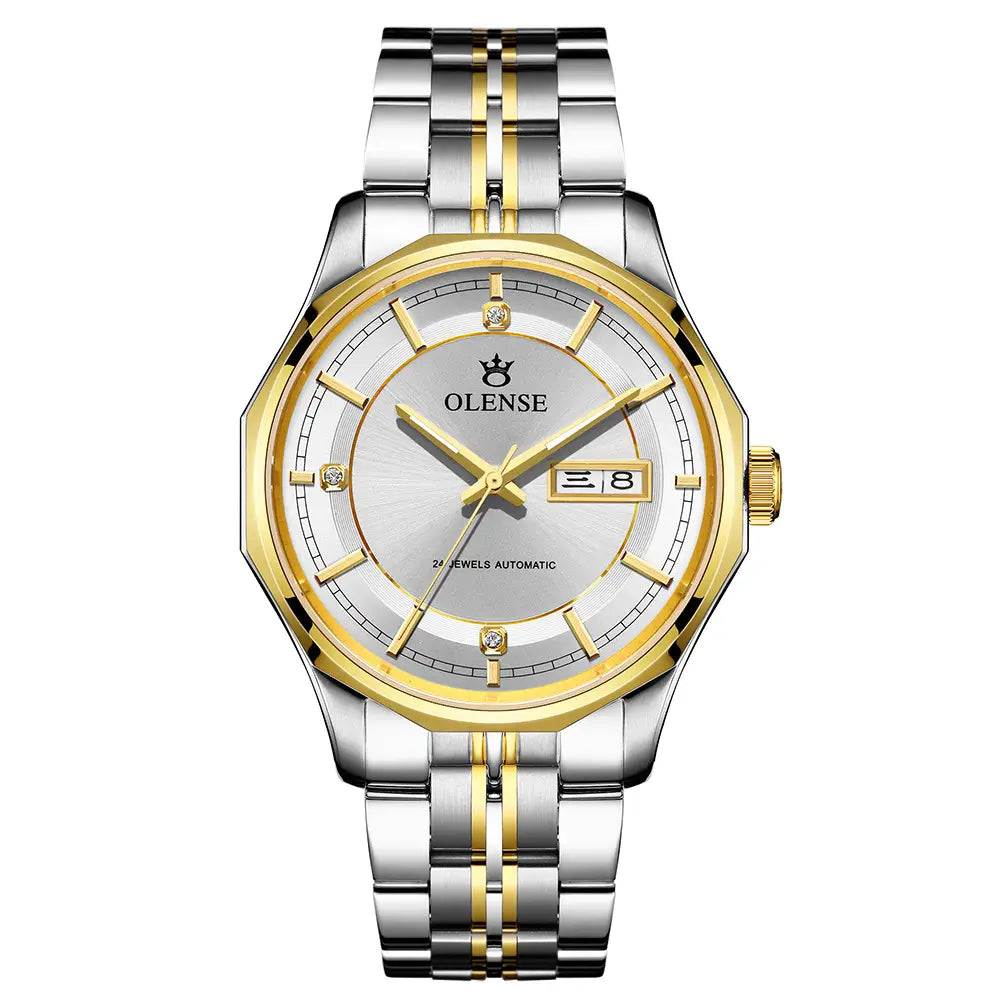 Men’s High-end Mechanical Watch Stainless Steel Waterproof