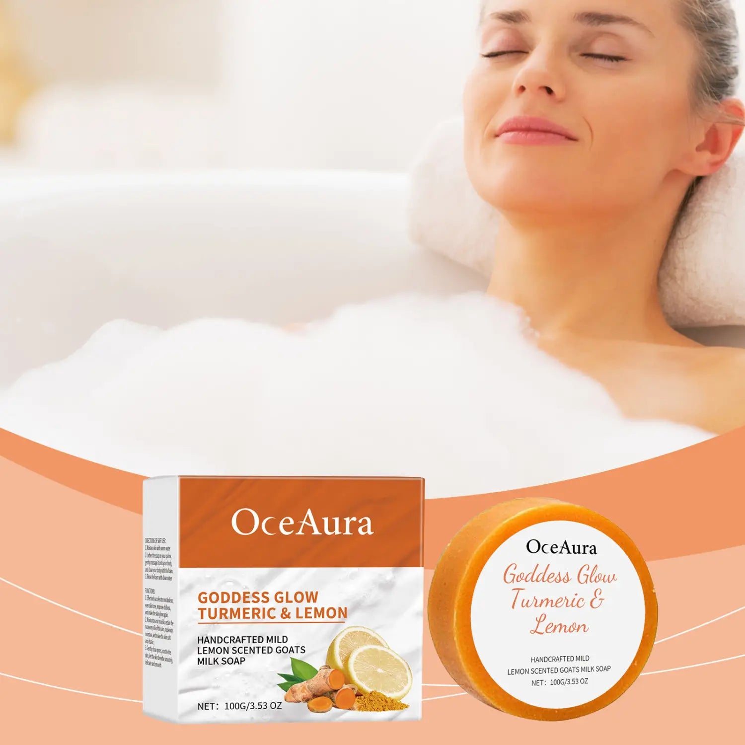 Soap Turmeric Lemon Body Bath