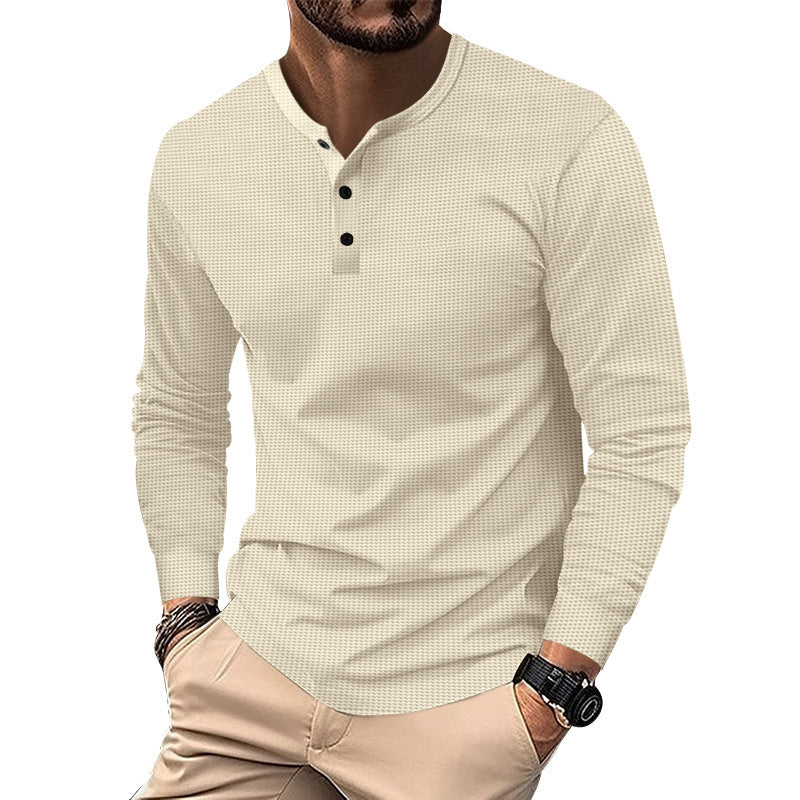 American Spring And Autumn Men's Long Sleeves T-shirt