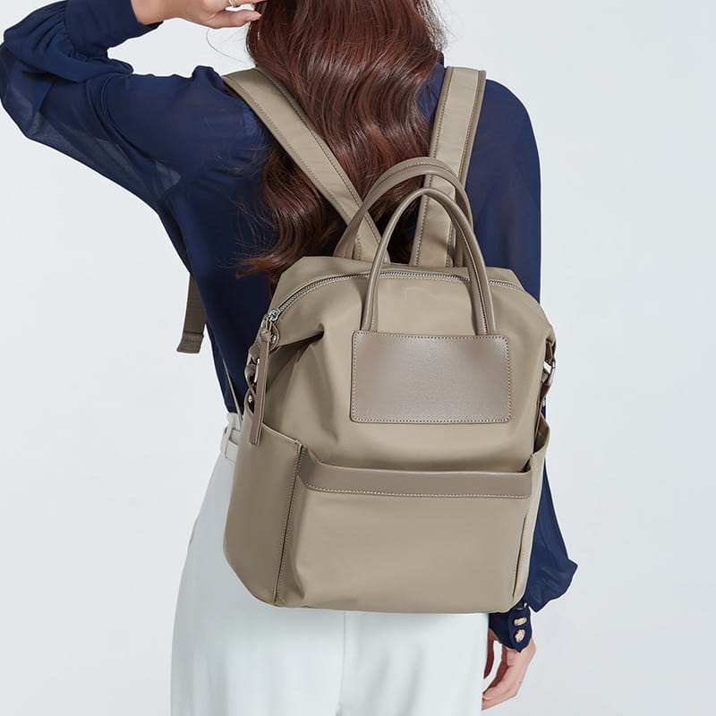 Women’s Casual Backpack With Hand-hold Design Lightweight And Waterproof Commuting Travel Computer Bag Large Capacity