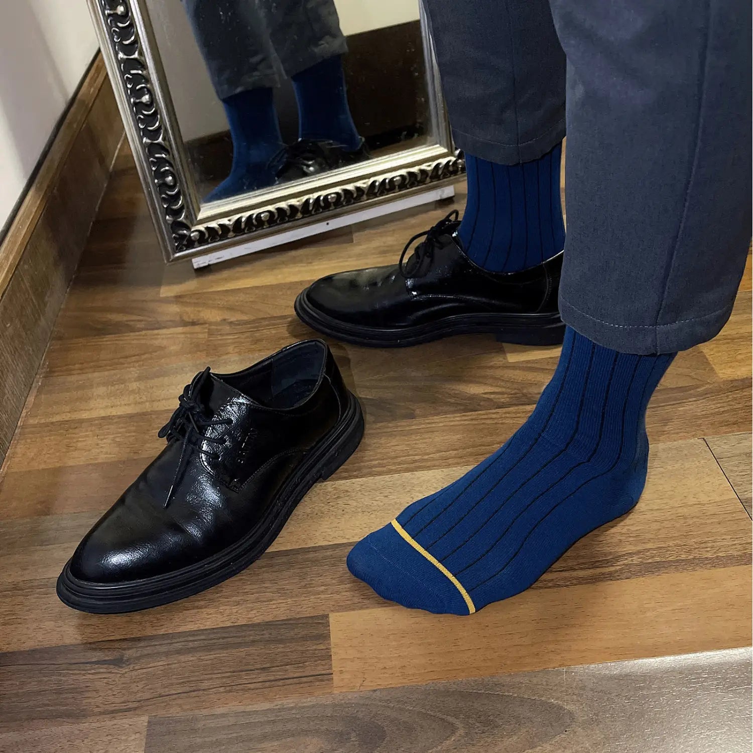 Men’s Formal Wear Long Tube Cotton Socks