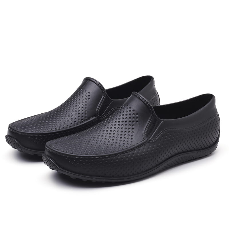 Men’s Simple Casual PVC Short Rain Boots