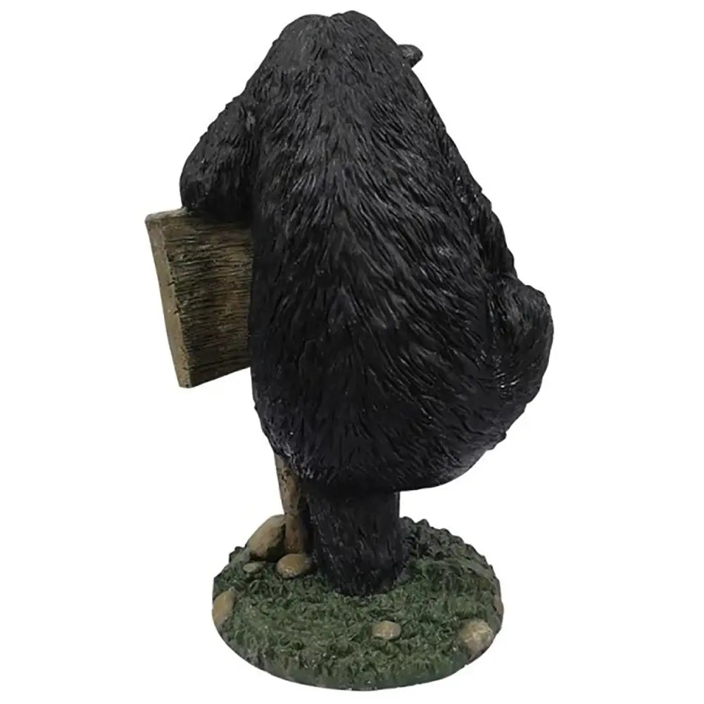 Bear Garden Accessories Christmas Home Decorations - Black
