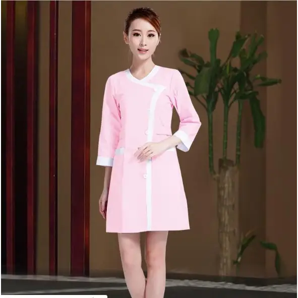 Beautician overalls women summer clothes - Beyond Trends Hub