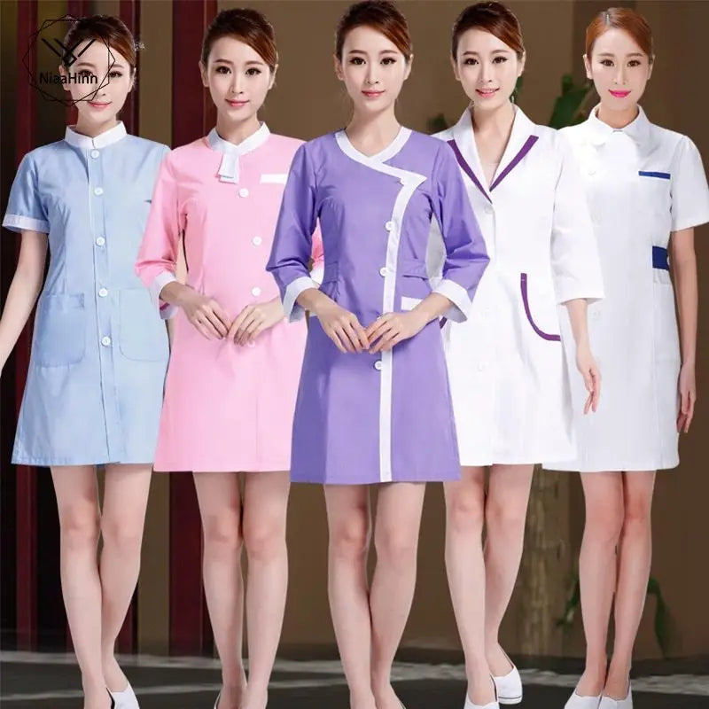 Beautician overalls women summer clothes - Beyond Trends Hub 