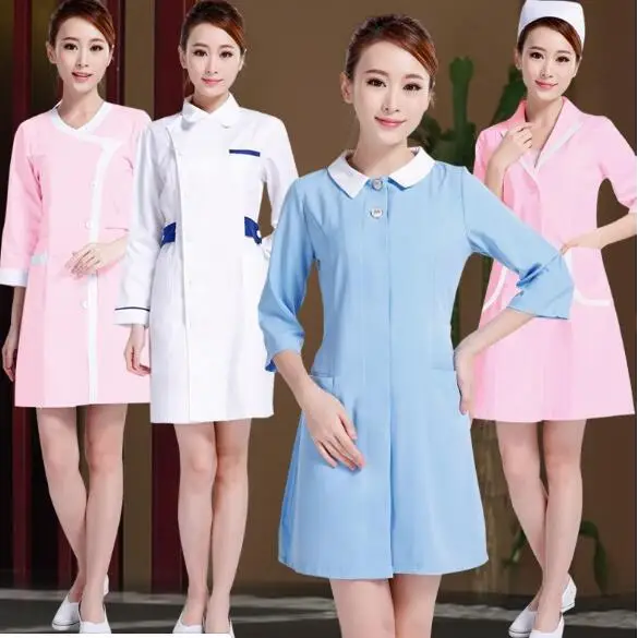 Beautician overalls women summer clothes - Beyond Trends Hub 