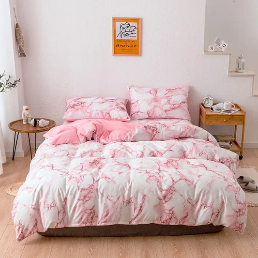 Bed Sheets Set Quilt Duvet Cover Pillow Cases Bedding 3 Sets - Beyond Trends Hub 