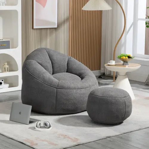 Bedding Bean Bag Sofa Chair High Pressure Foam Bean Bag Chair Material With Padded Foam Padding Compressed Bean Bag