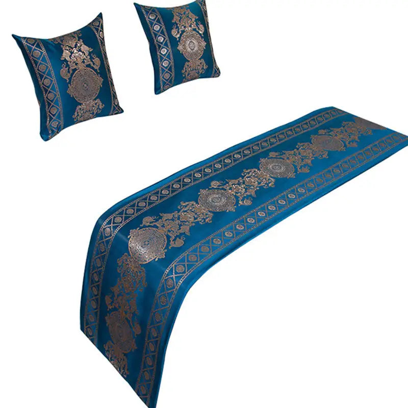 Bedding Household Bed Cover Cushion Decorative Cushion Bed Bed Scarf Bed Flag Bed Foot Towel - Beyond Trends Hub 