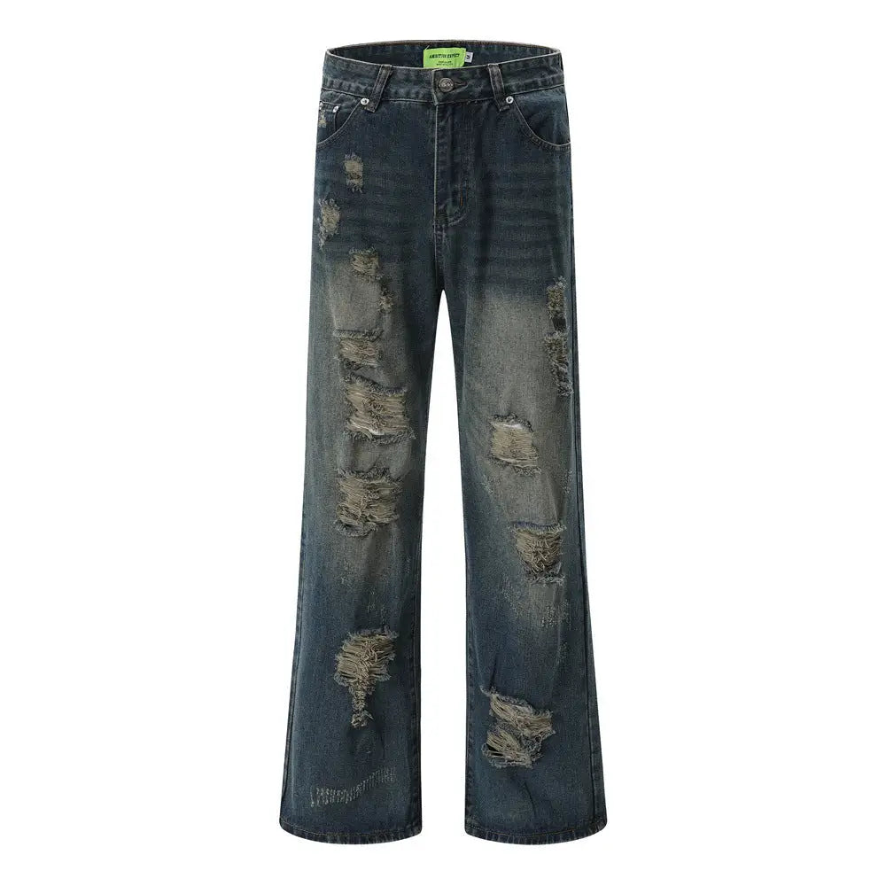 Beggar Denim Trousers For Men And Women - Blue / S