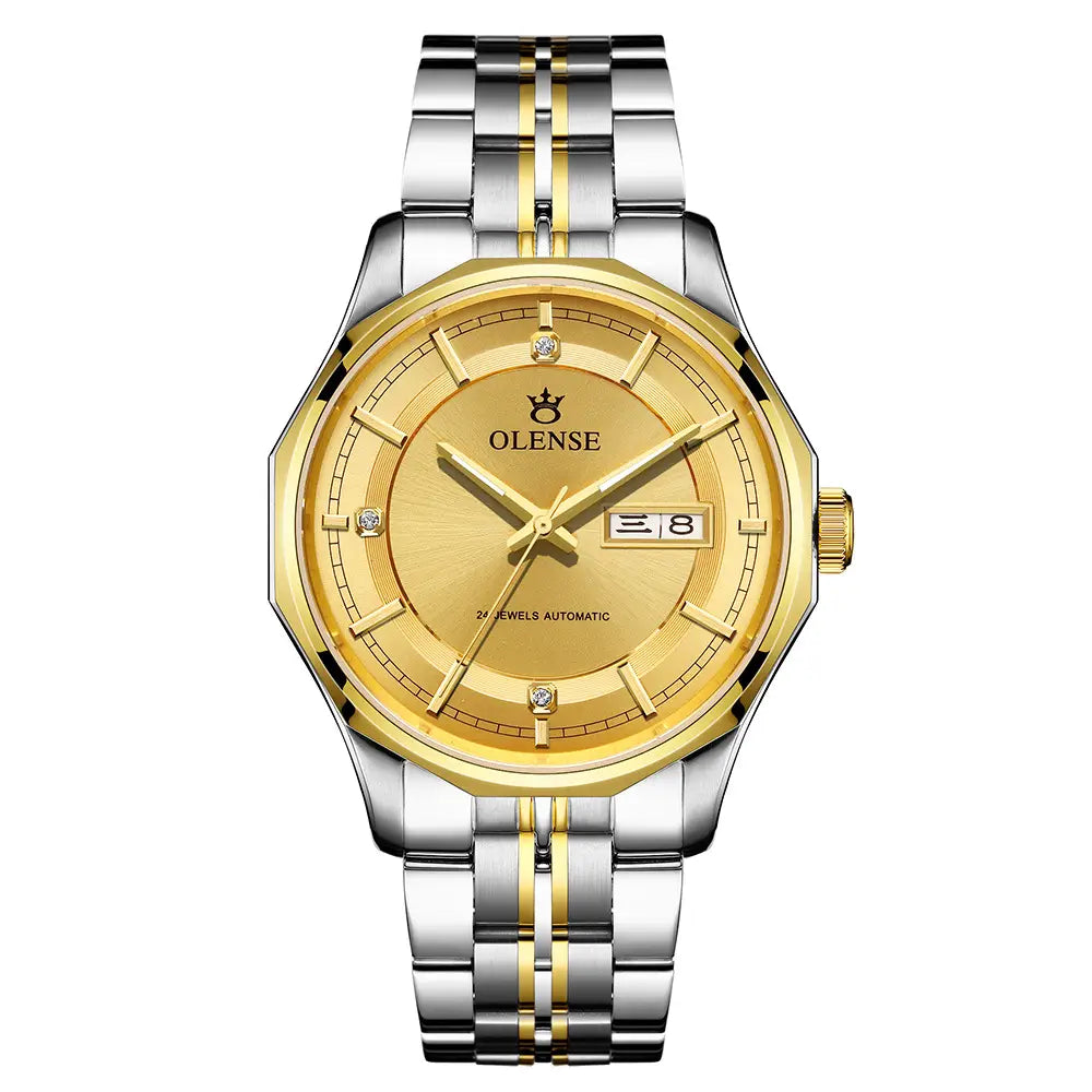 Men’s High-end Mechanical Watch Stainless Steel Waterproof